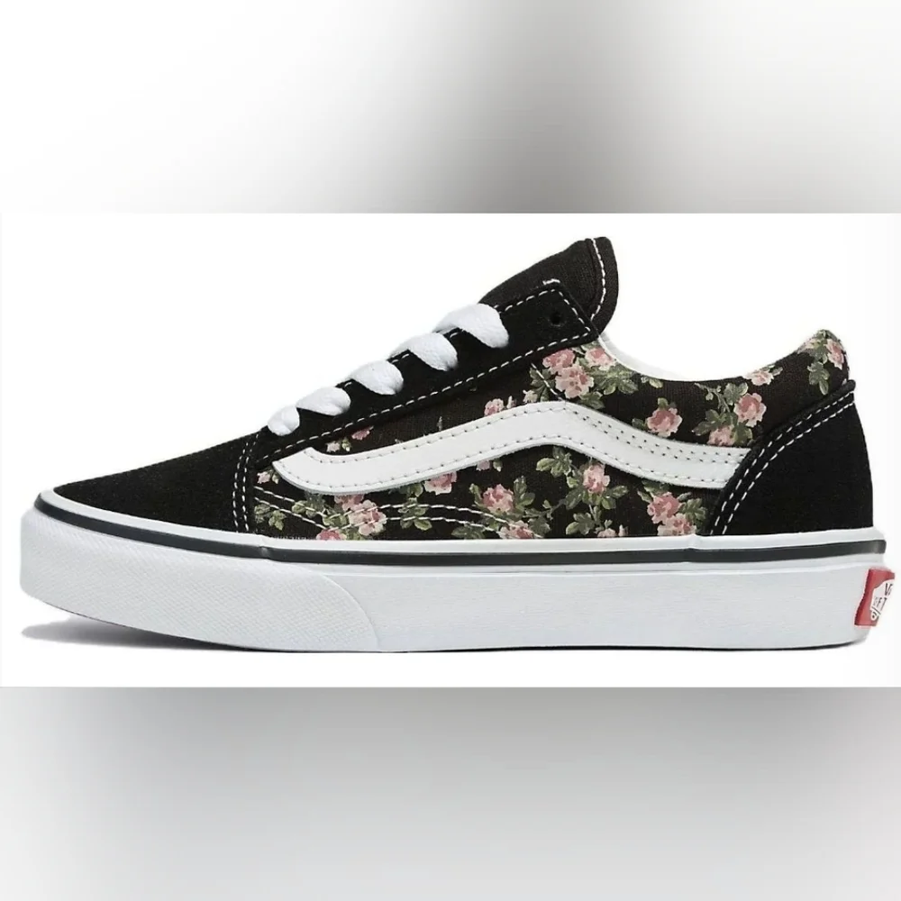 Vans Old Skool 'Wallflower Floral' Pre-School Sneakers Size 11 New - Picture 2 of 10